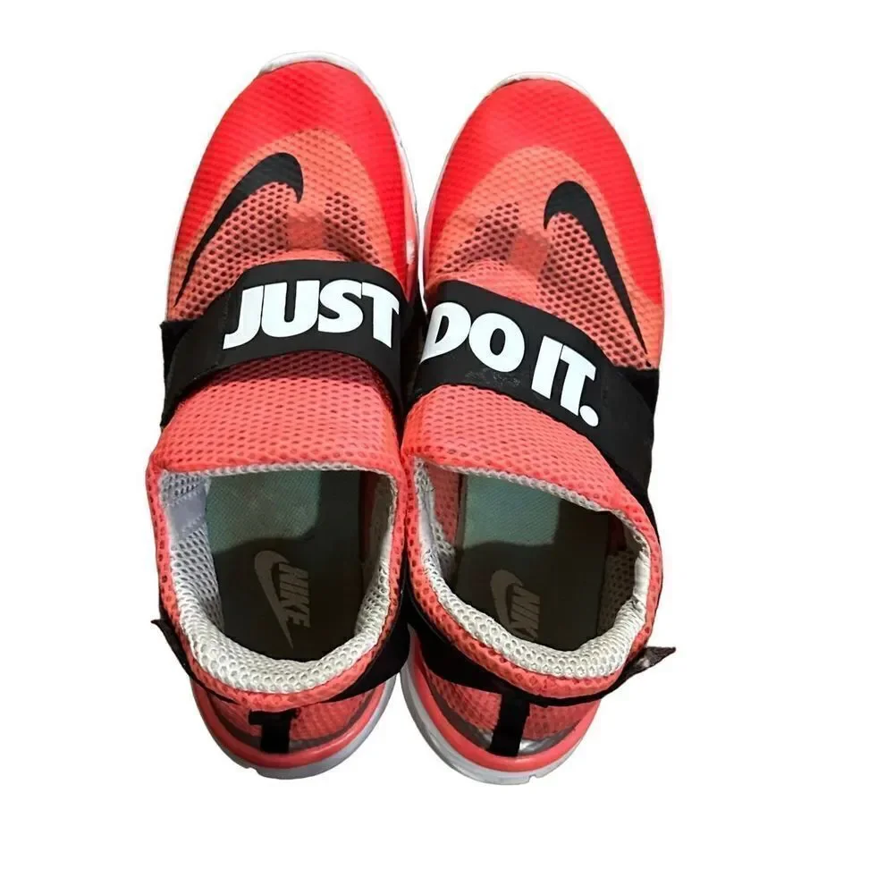 RARE Nike Lunarfly 306 JUST DO‎ IT Light Crimson White Black Sz 9.5 644395-600